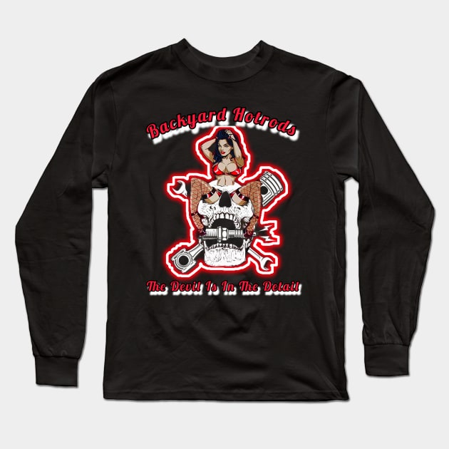 Devil in the Detail Long Sleeve T-Shirt by C.S.P Designs 